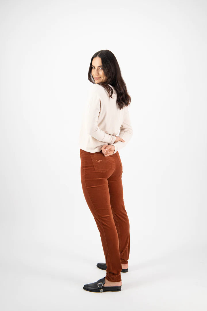 Vassalli 230M Skinny Leg Cord, Ladies Pants