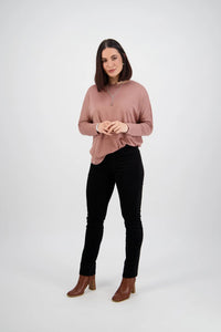Vassalli 234M Slim Leg, Elastic Waist Cord Pants