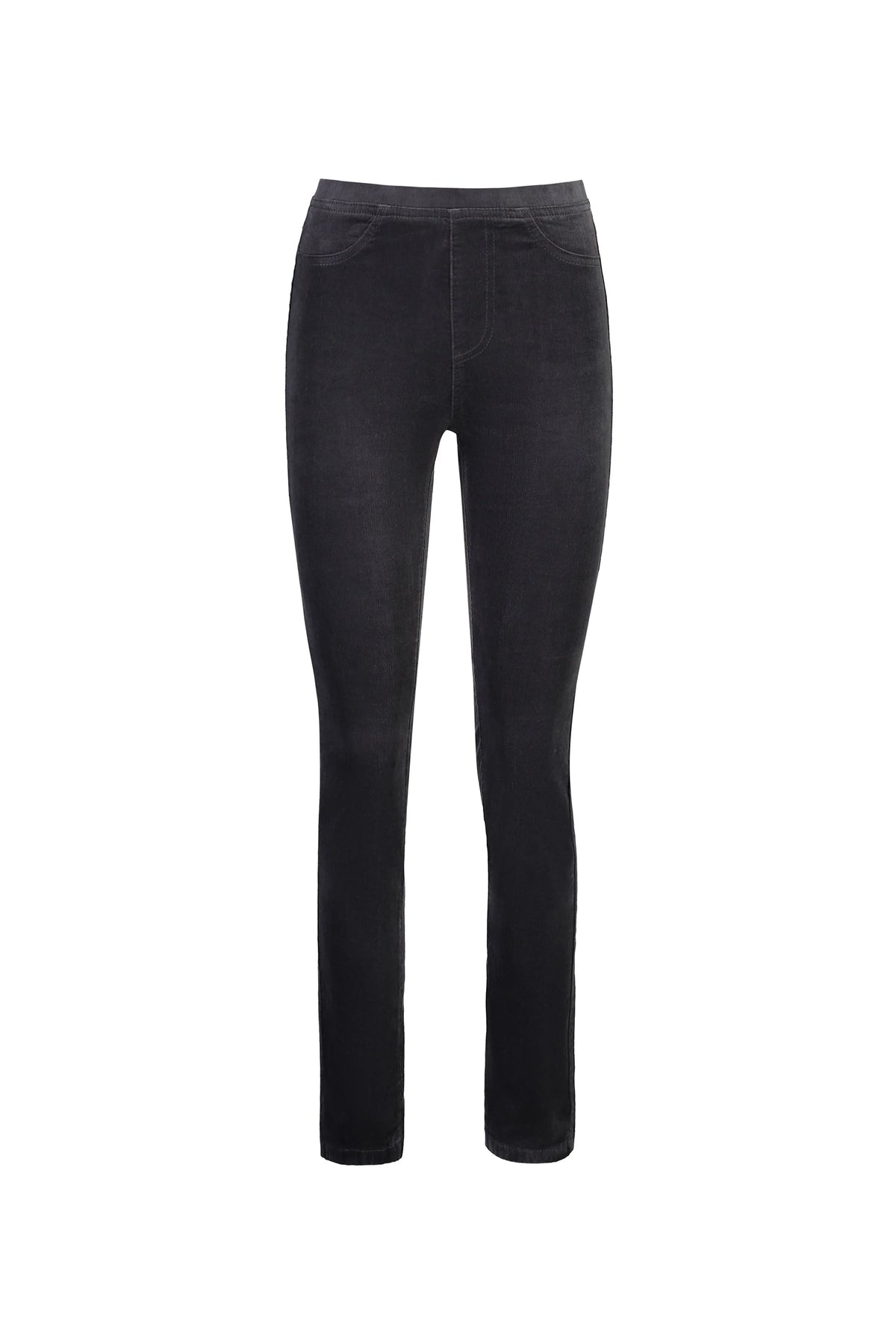 Vassalli 234M Slim Leg, Elastic Waist Cord Pants