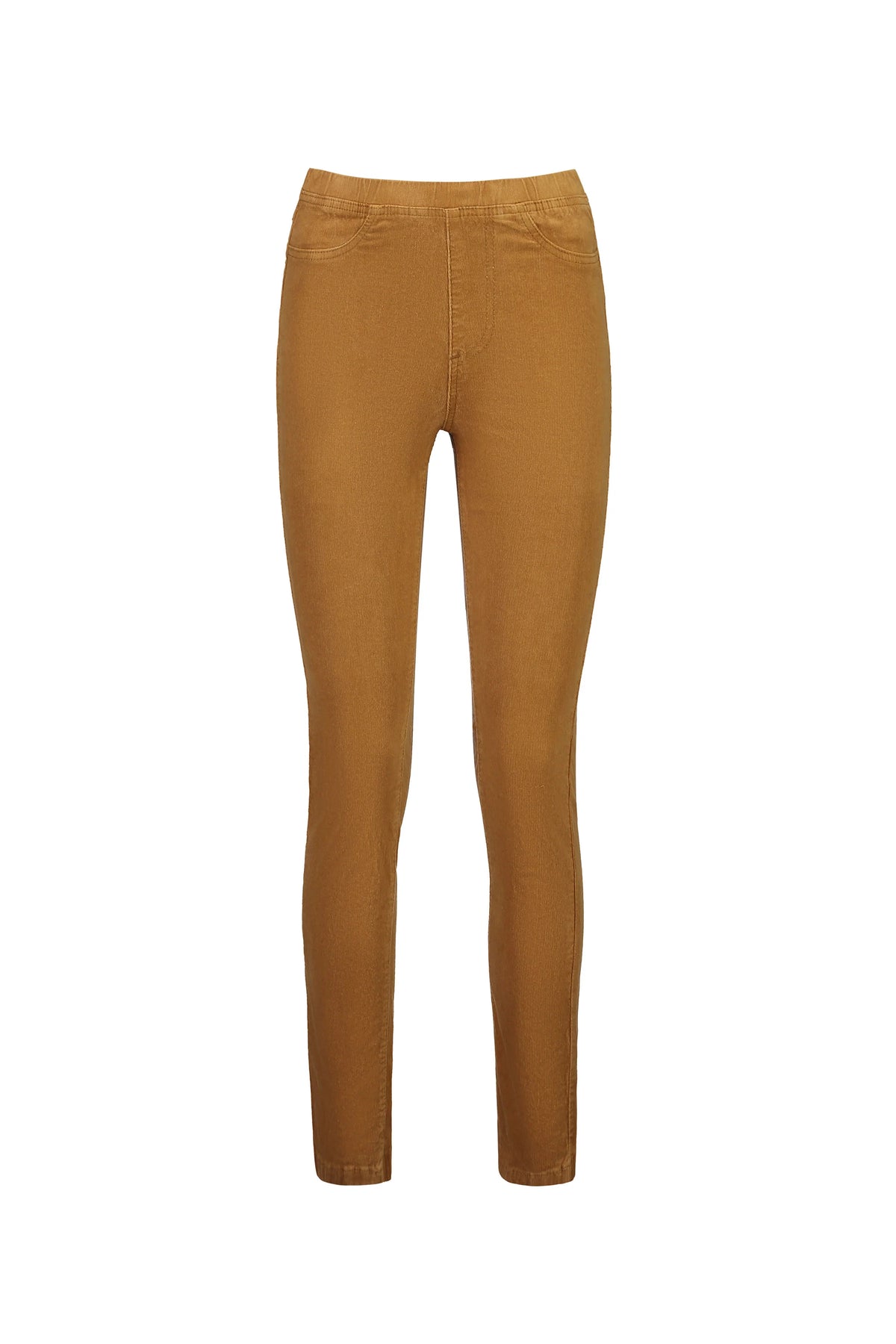 Vassalli 234M Slim Leg, Elastic Waist Cord Pants