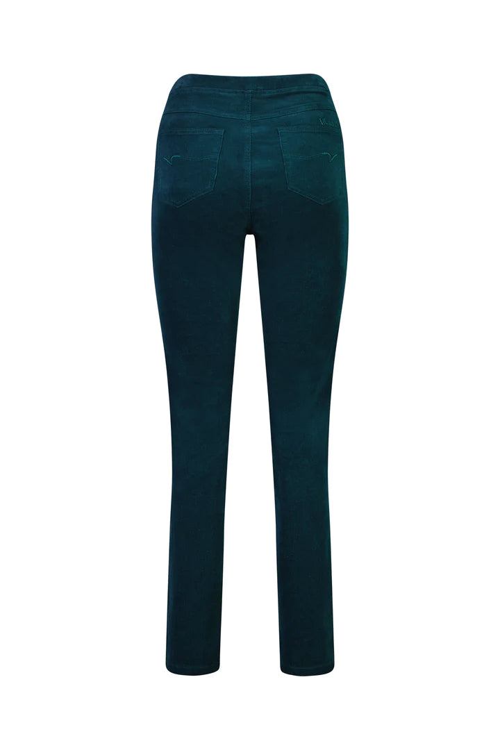 Vassalli 234M Slim Leg, Elastic Waist Cord Pants