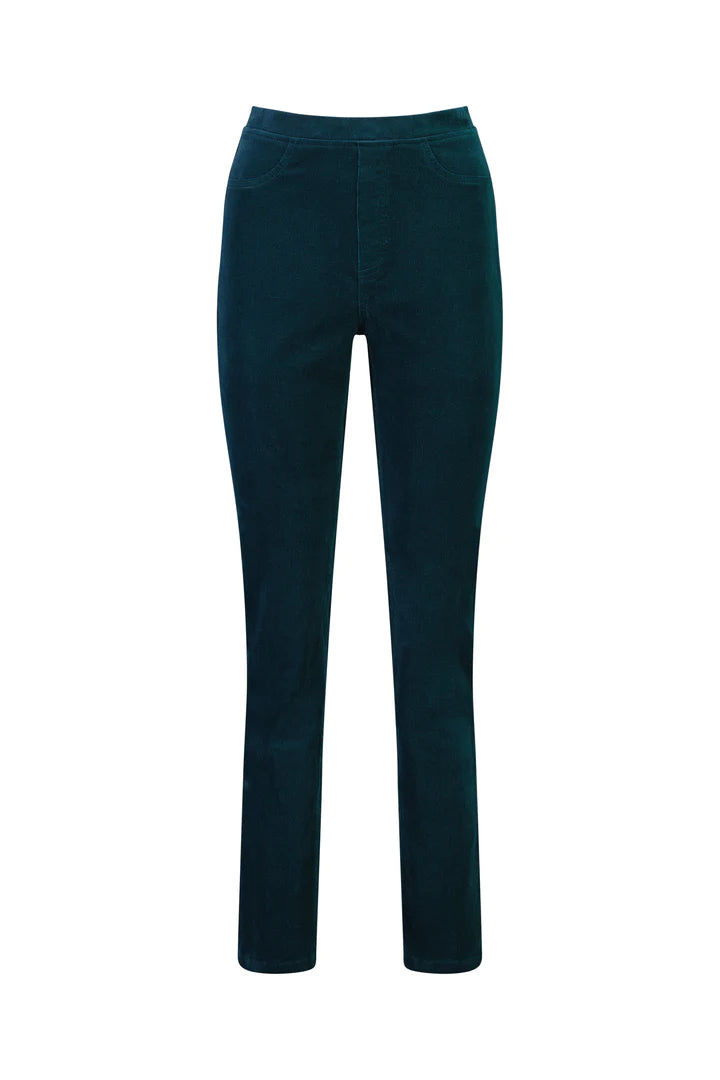 Vassalli 234M Slim Leg, Elastic Waist Cord Pants