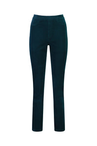 Vassalli 234M Slim Leg, Elastic Waist Cord Pants