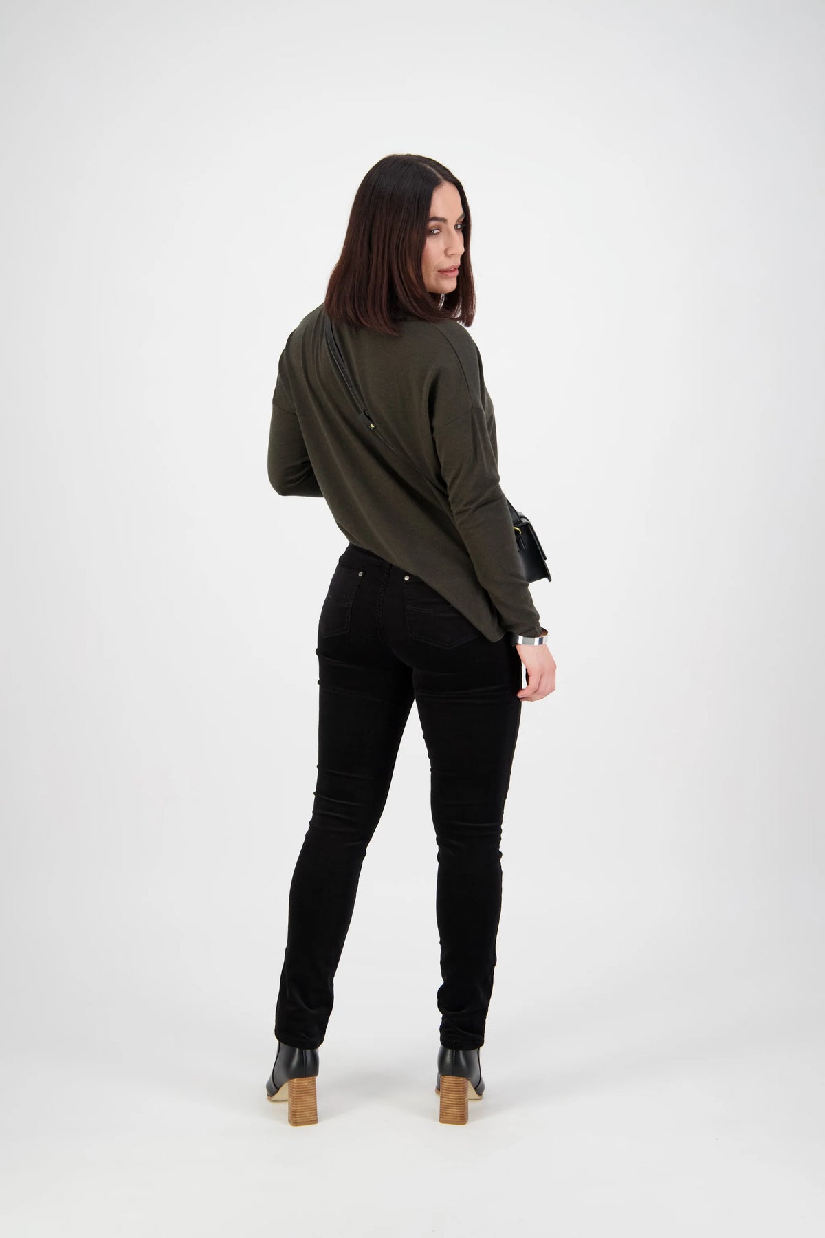 Vassalli 5910M Narrow Leg Full Length Cord Pant