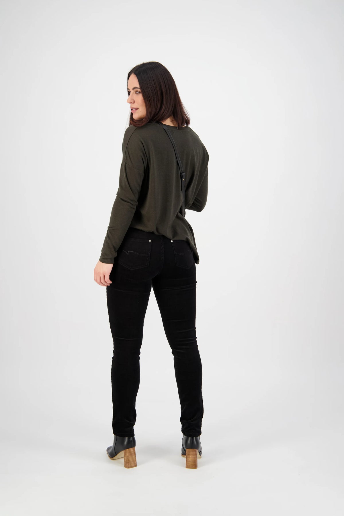 Vassalli 5910M Narrow Leg Full Length Cord Pant