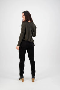 Vassalli 5910M Narrow Leg Full Length Cord Pant