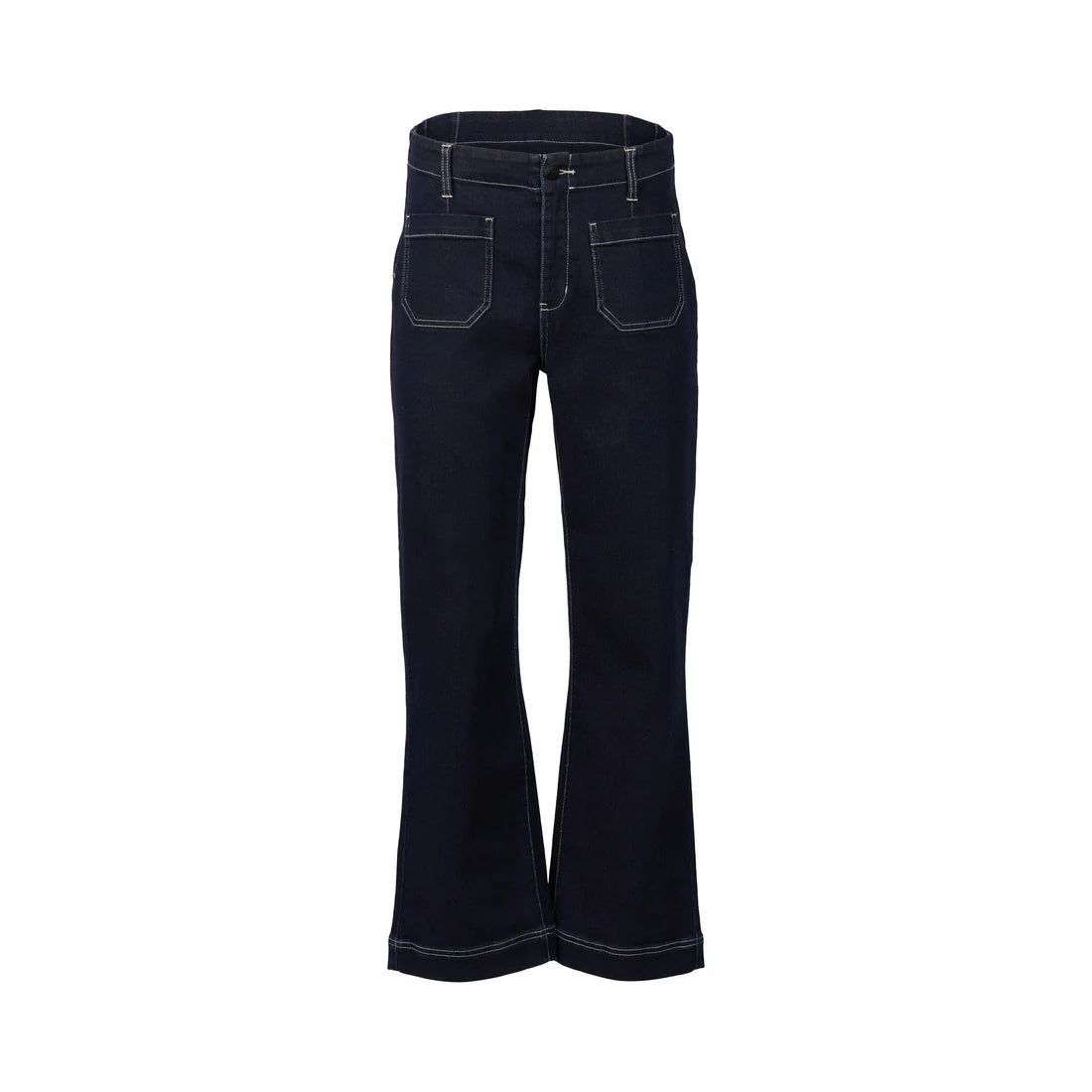 Vassalli 5995A Ink Denim Ankle Grazer Pant