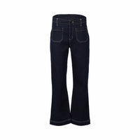 Vassalli 5995A Ink Denim Ankle Grazer Pant