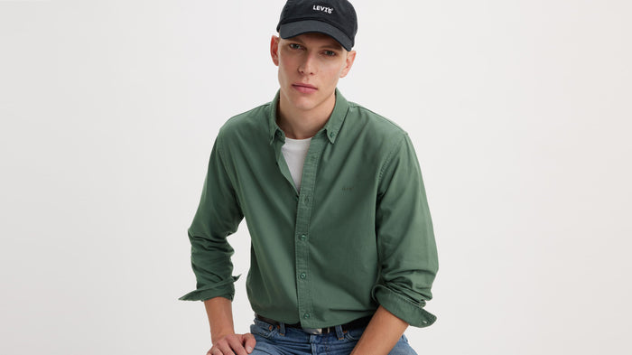 Levi's Authentic Button Down Shirt in Mill Forest