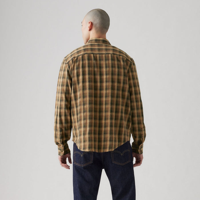 Levi's Authentic Button Down Shirt - Yuri Plaid Kelp