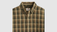 Levi's Authentic Button Down Shirt - Yuri Plaid Kelp