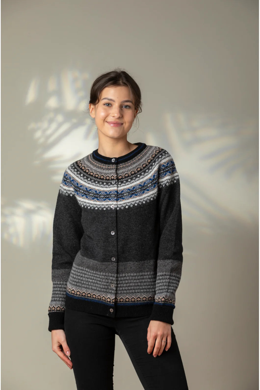 Eribe Alpine Cardigan in Pegasus