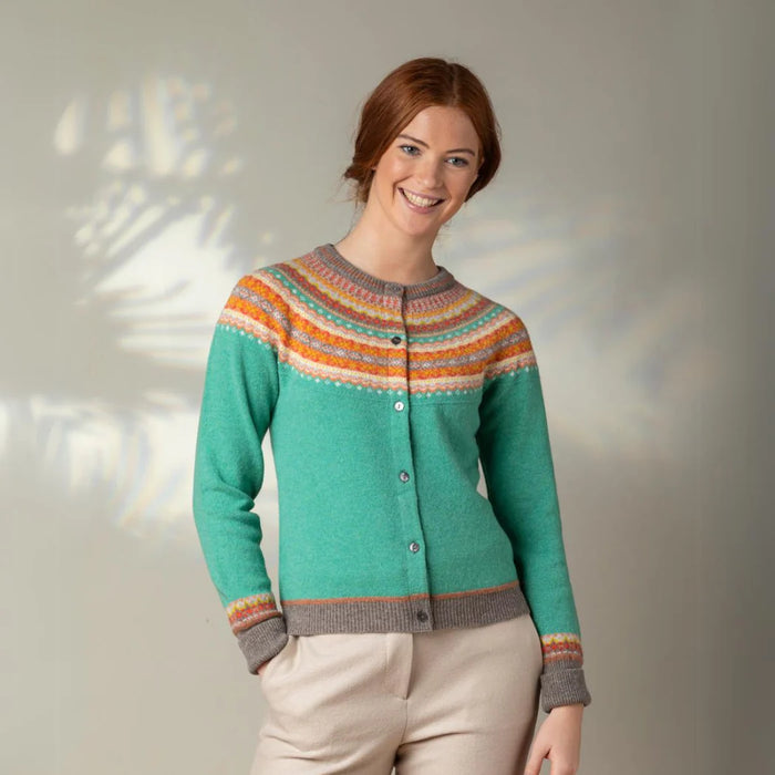 Eribe Alpine Short Cardigan in Katie Morag