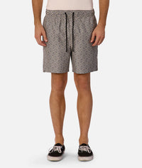 The Alvarado Swim Short in Khaki + Charcoal