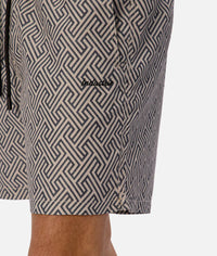 The Alvarado Swim Short in Khaki + Charcoal