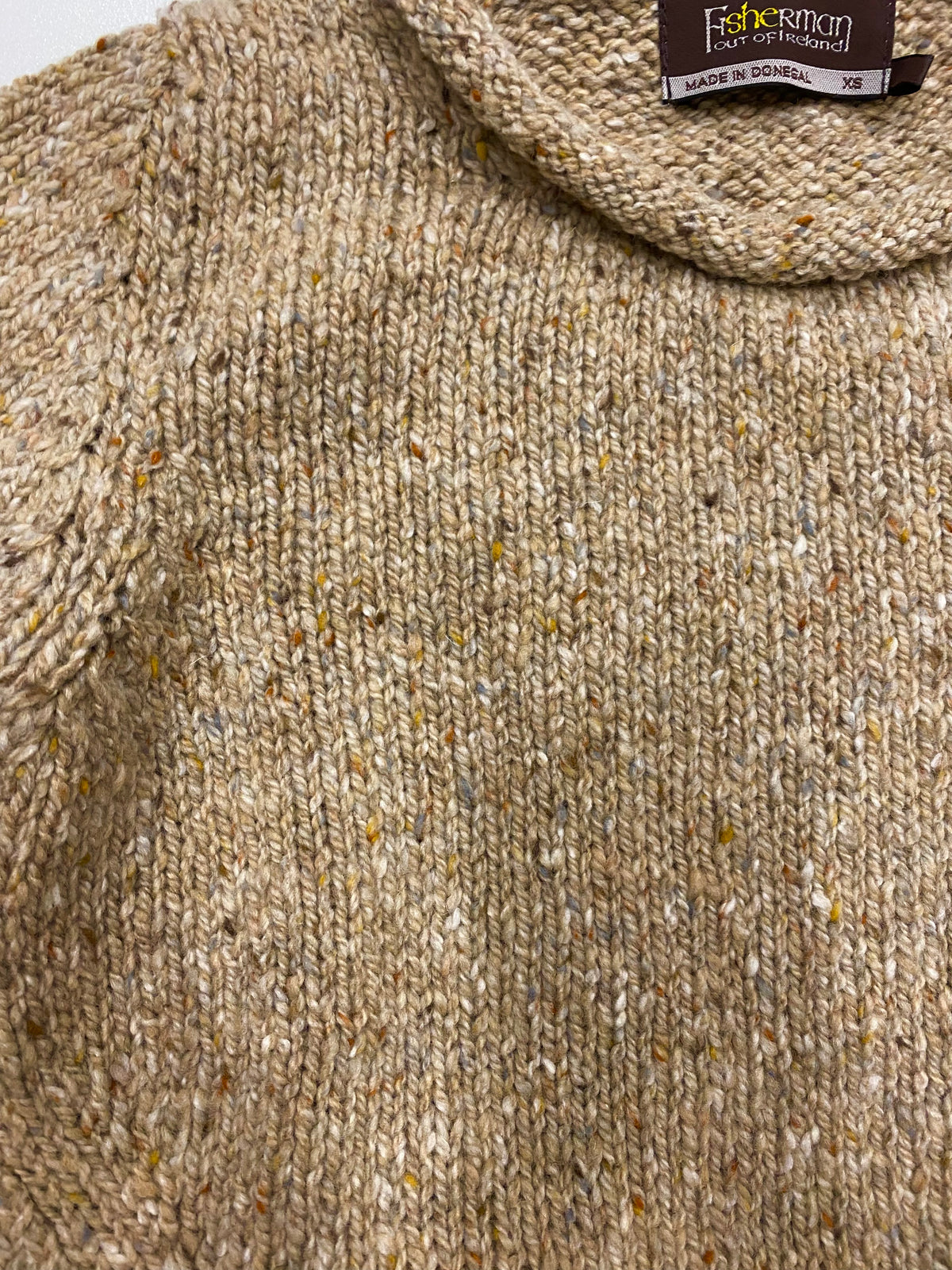 Ladies Fisherman Rolled Edge Jumper (multiple colour options)