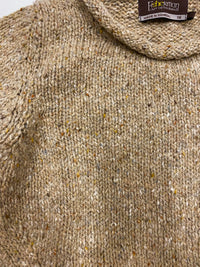 Ladies Fisherman Rolled Edge Jumper (multiple colour options)