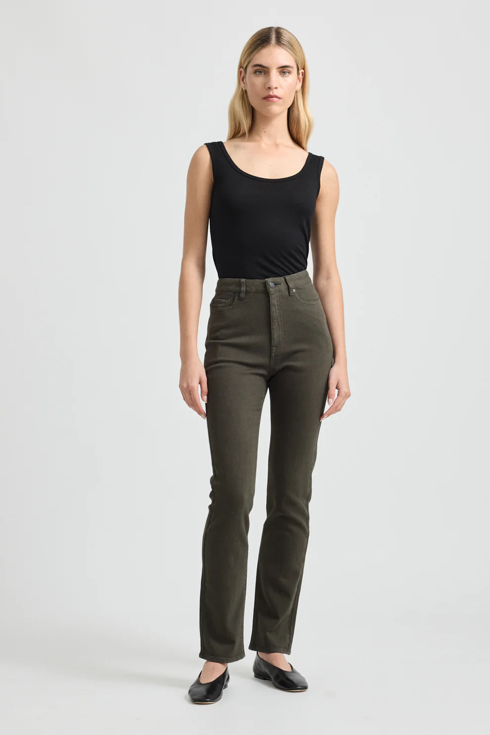 Ladies Toorallie Merino Denim Bendigo High-Rise Jeans 252