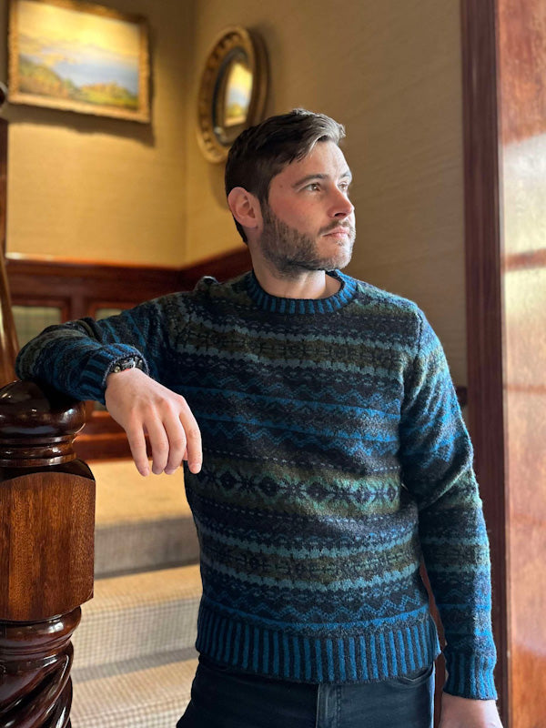 Eribe Brodie Sweater in Kingfisher