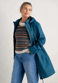 Seasalt Coverack Coat - Raincloud