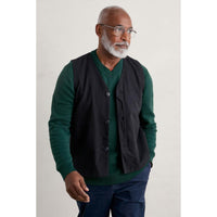 Seasalt Mens Mainbrace Jumper in Dark Fern