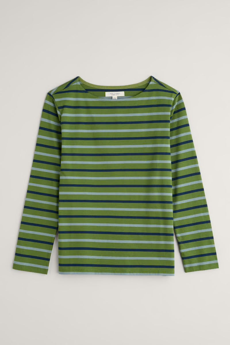 Seasalt Sailor Shirt - Duet Breton Grassland