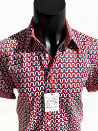 John Lennon Short Sleeve Durham Geo Print