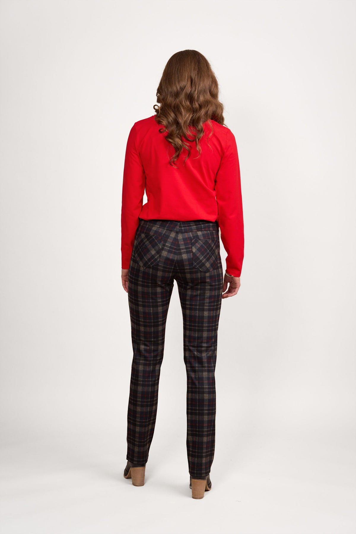 Vassalli 234 Hyde Slim Leg Full Length Printed Ponti