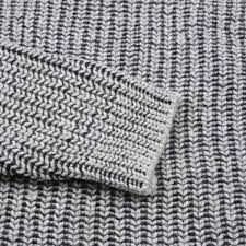 Fisherman's Chunky Ribbed Raglan Crew Neck Jumper