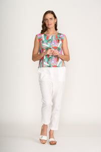 Foil It's Only Natural Top in Colour Fusion 6917