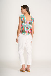 Foil It's Only Natural Top in Colour Fusion 6917