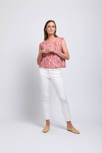 Foil It's Only Natural Top - Congo