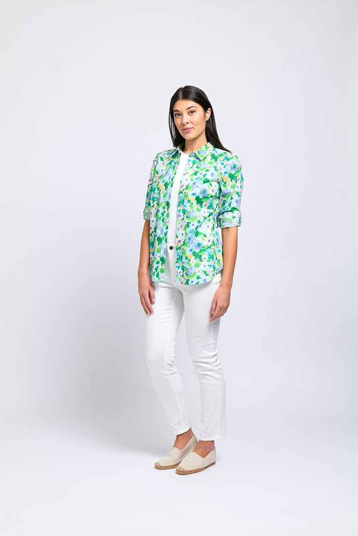 Foil All Class Shirt - Limelight