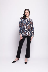 Foil Studio 54 Top in New Leaf