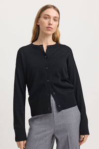 Toorallie Fine Knit Cardigan Black