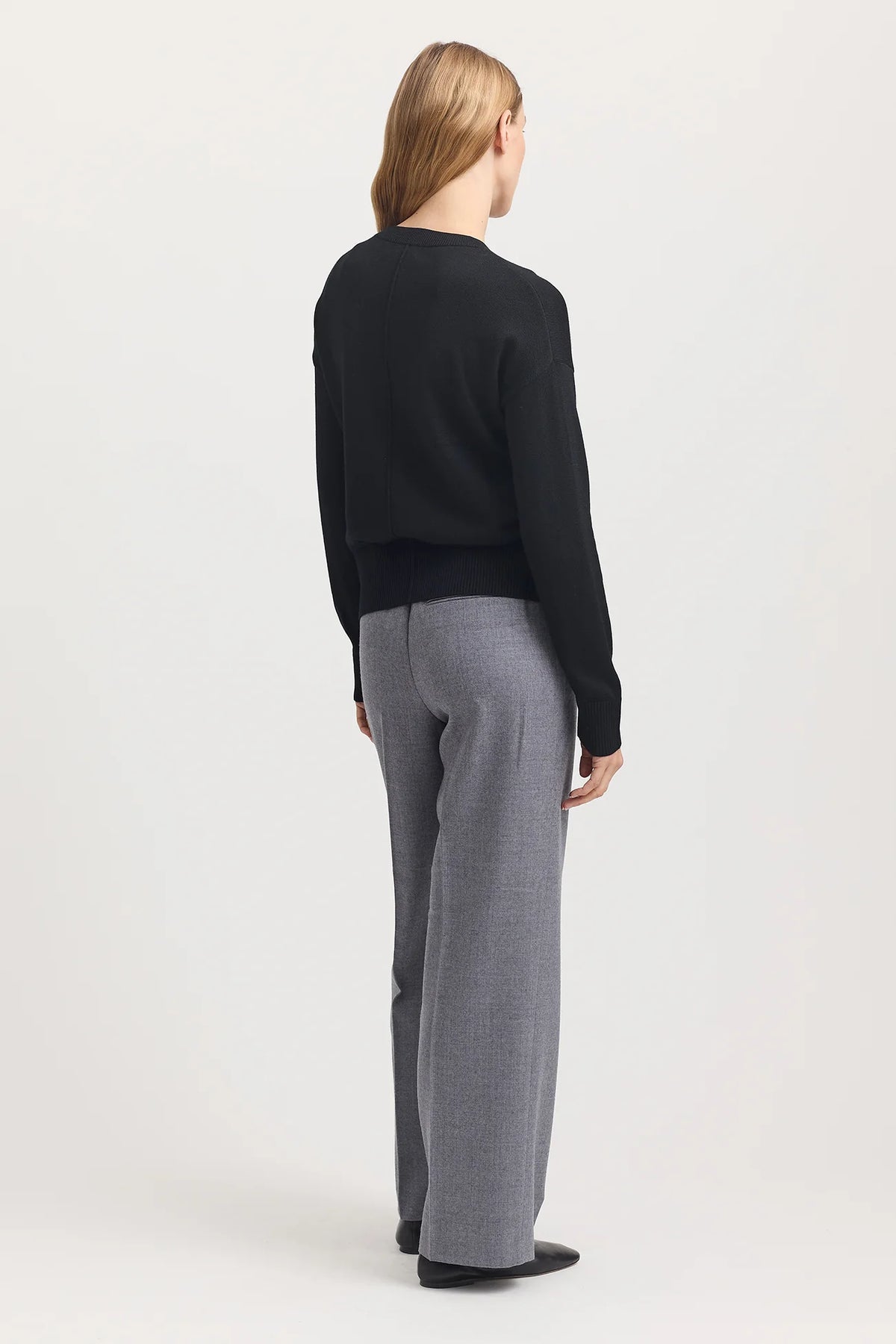 Toorallie Fine Knit Cardigan Black