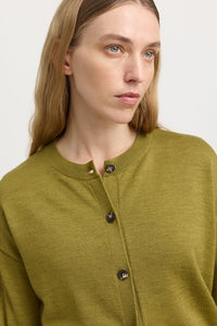 Toorallie Fine Knit Cardigan in Cardamon