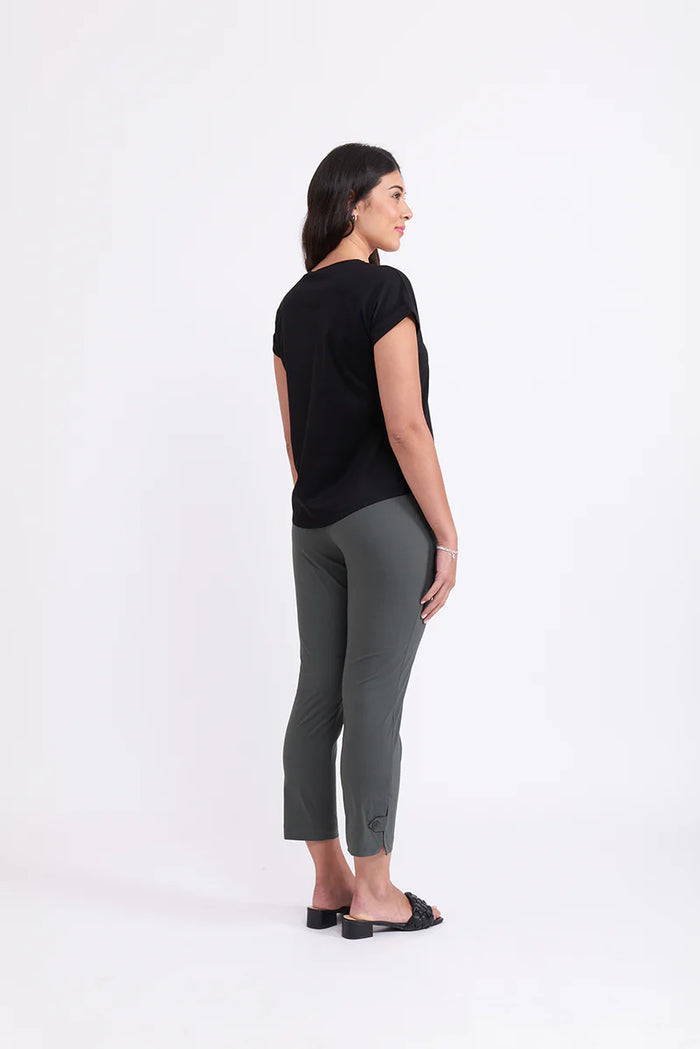 Foil Role Play Top - Black