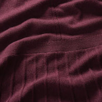 Folk Song Dress in Merlot