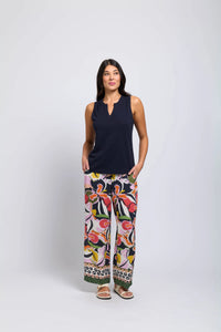 Foil Great Investment Tank in Navy