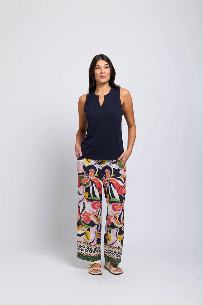 Foil Great Investment Tank in Navy
