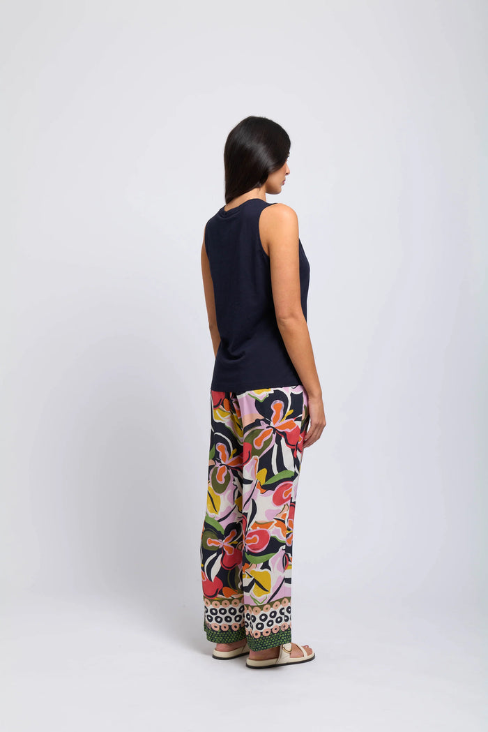 Foil Great Investment Tank in Navy