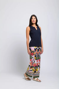 Foil Great Investment Tank in Navy