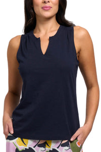 Foil Great Investment Tank in Navy