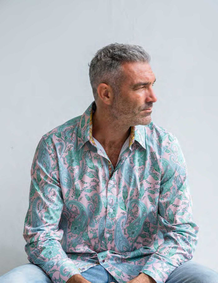 John Lennon Long Sleeve Shirt 'Gosport' in Mint