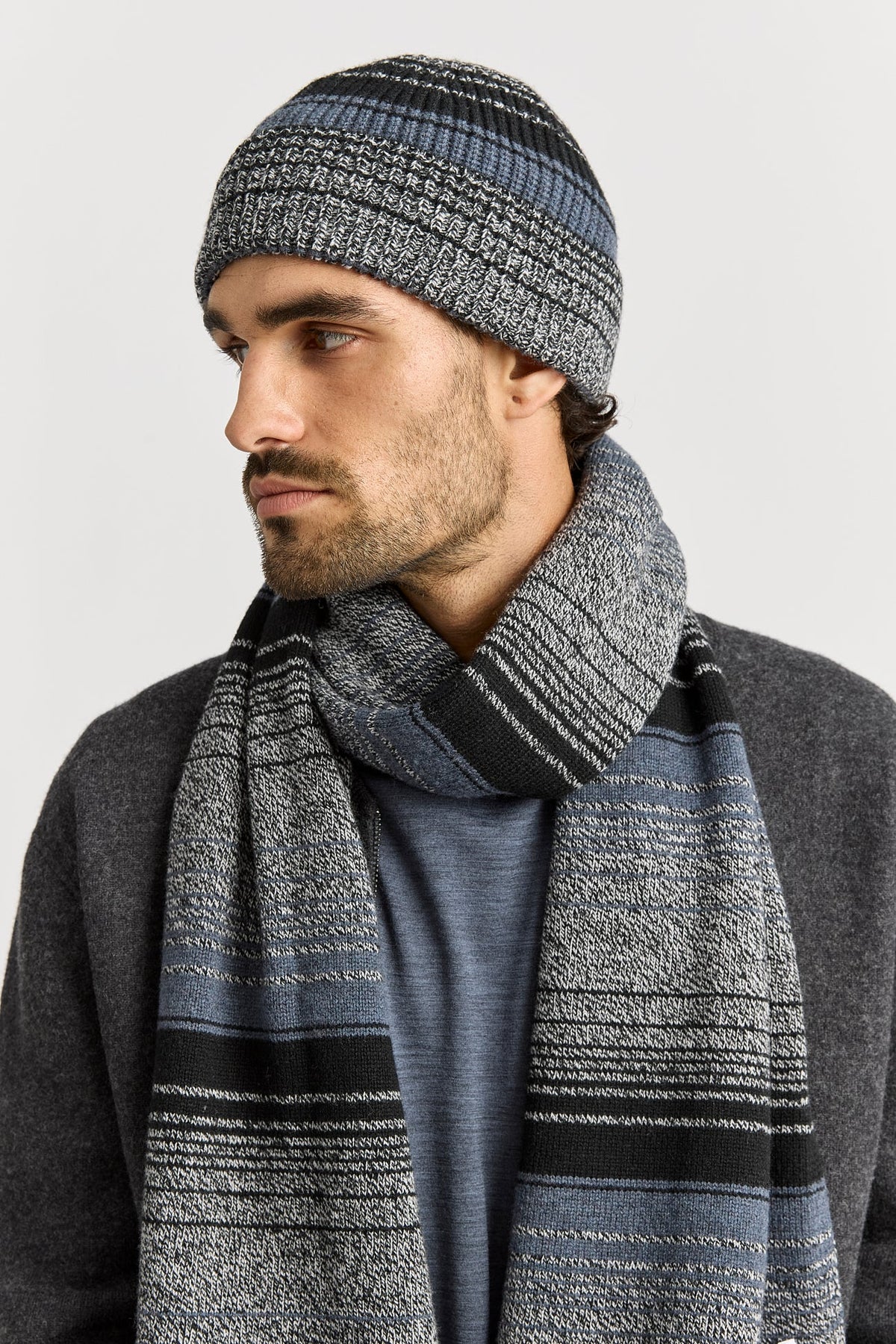 Toorallie Gradient Stripe Beanie