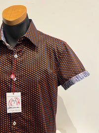 John Lennon Short Sleeve Shirt Redbridge in Ruby