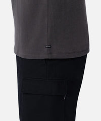 The Henderson Boucle Tee in Onyx