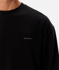 The Newport L/S Tee in Black
