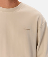 The Newport L/S Tee in Grain